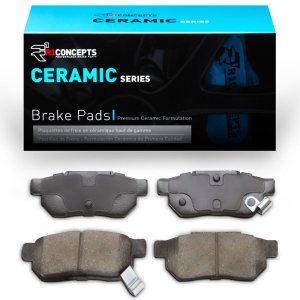 Acura Integra Ceramic Brake Pads - Rear - R1 Concepts - R1 - `85-`14